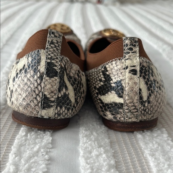 Tory Burch Snakeskin Ballet Flats - Picture 5 of 9